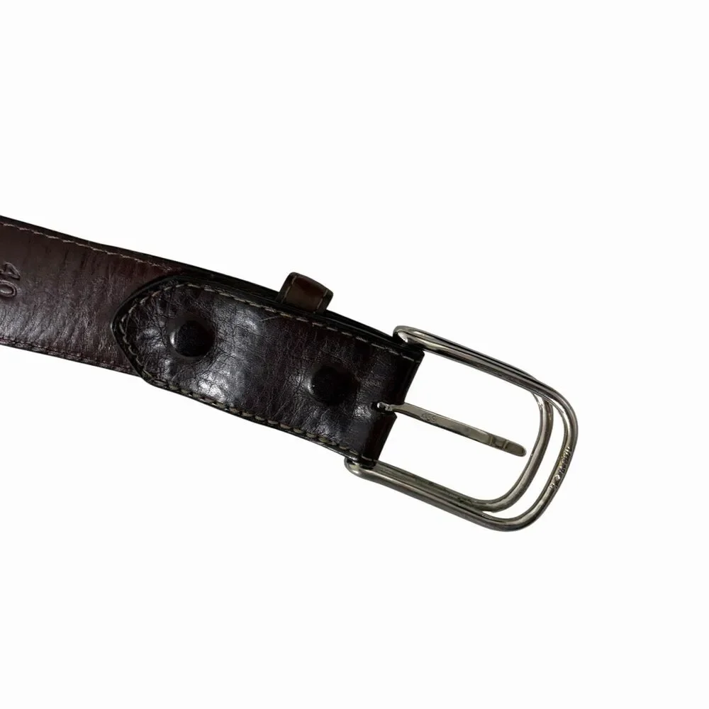 W.Kleinberg for Neiman Marcus Brown Leather Belt Men’s 40